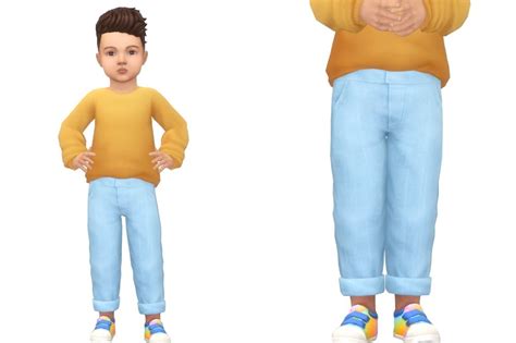 Steve Powluna Sims 4 Toddler Sims 4 Cc Kids Clothing Sims 4