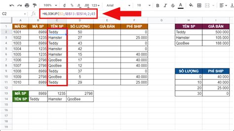 H Ng D N C Ch K T H P H M Vlookup V Hlookup Trong Google Sheet D