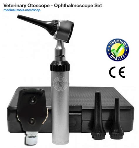 Veterinary Otoscope Ophthalmoscope Set Medical Tools Shop