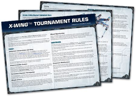 X-Wing Tournament Rules | X wing, X wing miniatures, Wings