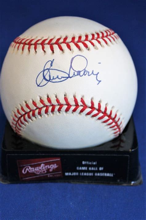 Autographed Clem Labine Official Rawlings Major League Baseball W COA