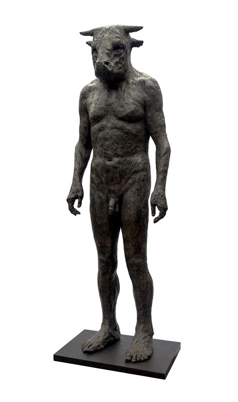 Beth Carter Giant Standing Minotaur For Sale At 1stdibs