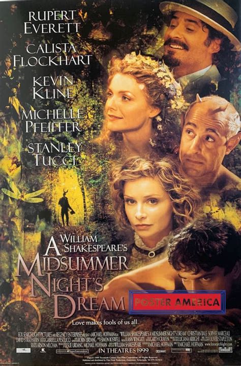 William Shakespeares A Midsummer Nights Dream Original Promo Movie Po