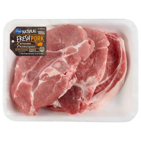 Kroger® Bone In Pork Loin Chops 1 Lb Kroger