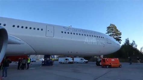 SAS A330-300 Enhanced Walkaround And Cabin Walkthrough - YouTube