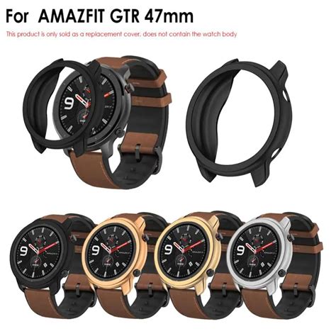 Plating Protective Case For Xiaomi Amazfit GTR 47 Mm Watch Soft