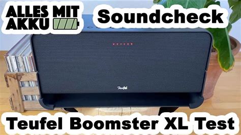 Soundcheck Teufel Boomster XL Test Alles Mit Akku YouTube