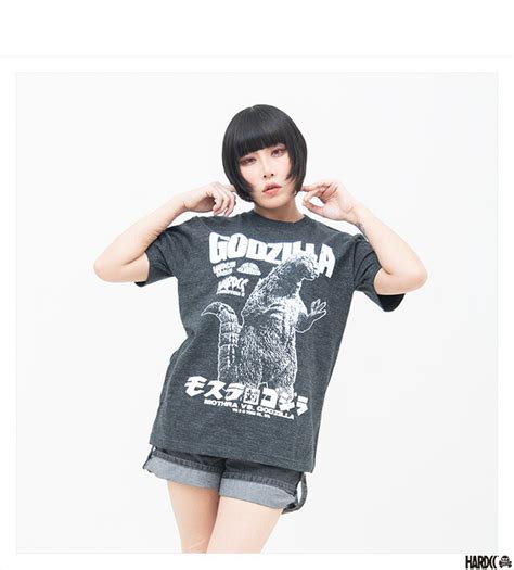 楽天市場 ハードコアチョコレート HARDCORE CHOCOLATE モスラ対ゴジラ ゴジラ 倉田浜ヘザーブラック SS TEE