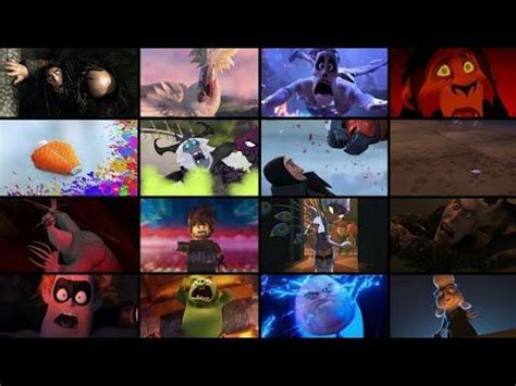 Favorite Animated Movie Villains Defeats/Deaths - YouTube | Animated ...