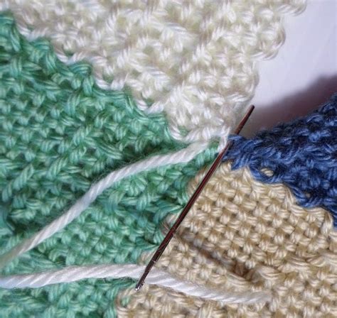 Joining Squares — Mattress Stitch Adventures In Pin Loom Weaving