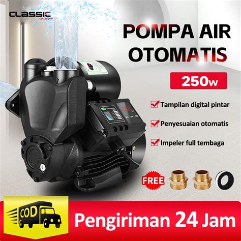 Jual Pompa Air Otomatis W Booster Pump Mesin Pendorong Air