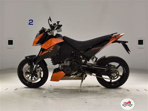 Купить б у KTM 690 Duke инжектор 6 передач в Москве оранжевый naked bike 2009 года по цене 449