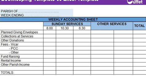 Free Excel Bookkeeping Template: Download and Manage Finances