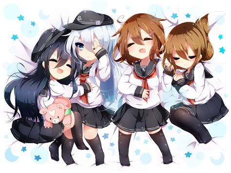 Anime Kantai Collection Hd Wallpaper