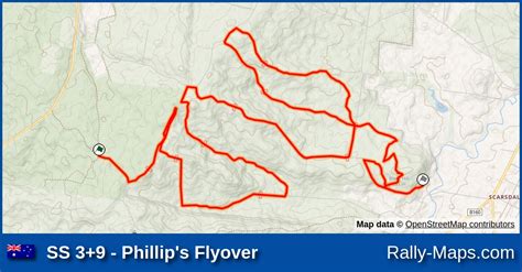 Ss 39 Phillips Flyover Stage Map Summer Stages 1976 🌍 Rally