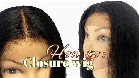 HOW TO MAKE A CLOSURE WIG In 2021 DRAGON CITY HAIR How To Customise