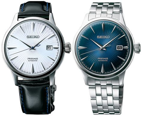 Seiko Presage SSA & SRPB 'Cocktail Time' Watches For 2017 | aBlogtoWatch