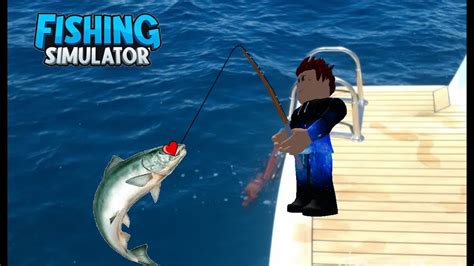 Pescando Peces De San Valent N En Fishing Simulator Roblox Youtube