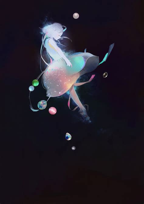 宝石宇宙 原创作品 站酷（zcool Dreamy Art Celestial Art Pop Illustration