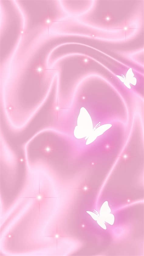 Pink Aesthetic Iphone Wallpaper 💕🦋 In 2024 Pink Wallpaper Backgrounds Sparkly Iphone