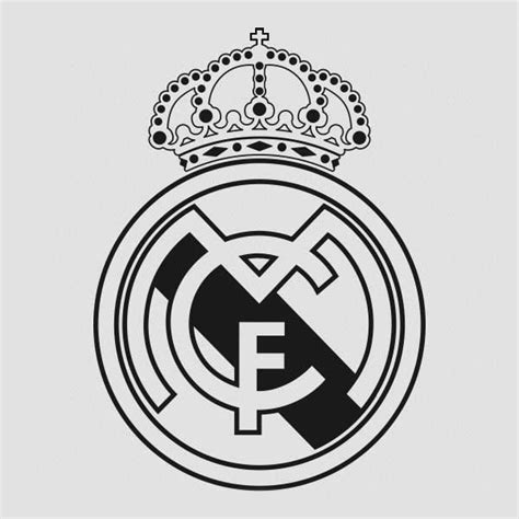 Dibujo Para Colorear El Escudo Del Real Madrid Con Letras Themeloader