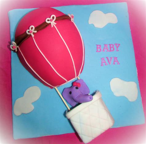 Hot Air Balloon Baby Shower Cake Cakecentral