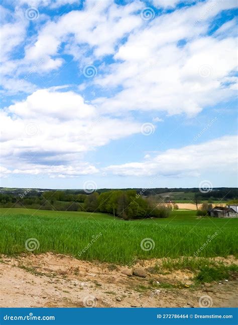 Offroad In Kashubia Typical Landscape Of Kashubian Region Poland