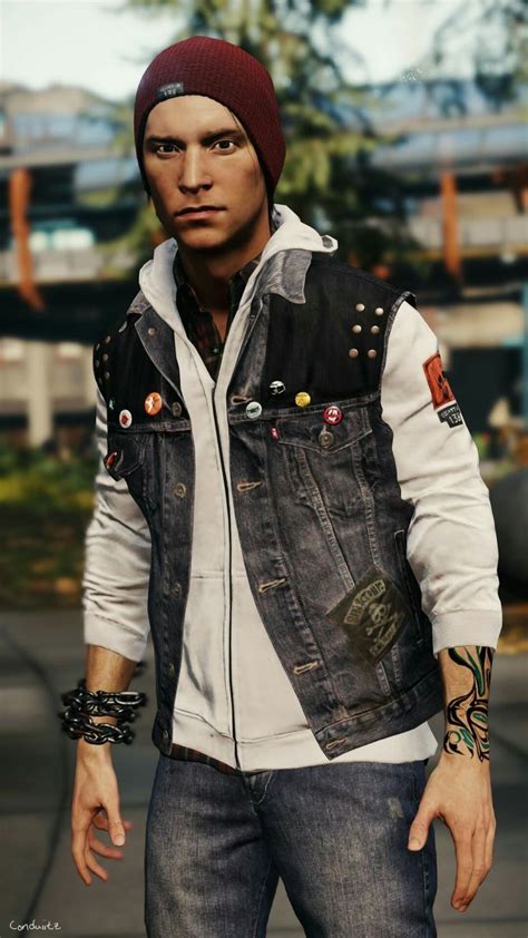 Delsin Rowe Personajes De Videojuegos Infamous Second Son Ropa Retro