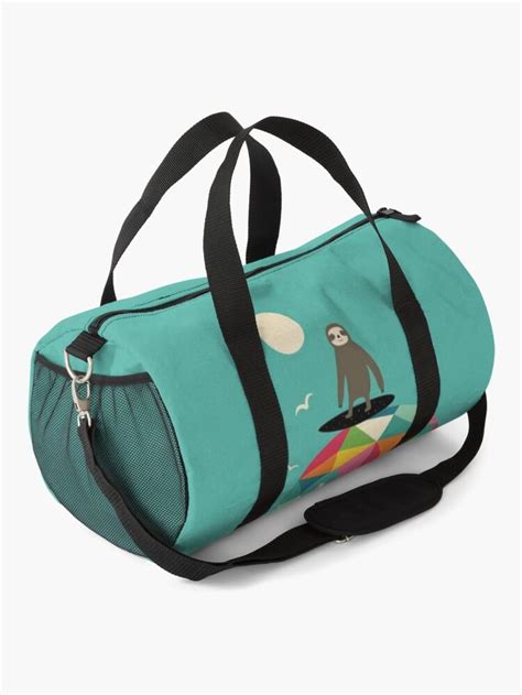 Surfs Up Duffle Bag By Andywestface Redbubble Custom Duffle Bags Surfs Up Cotton Tote Bags