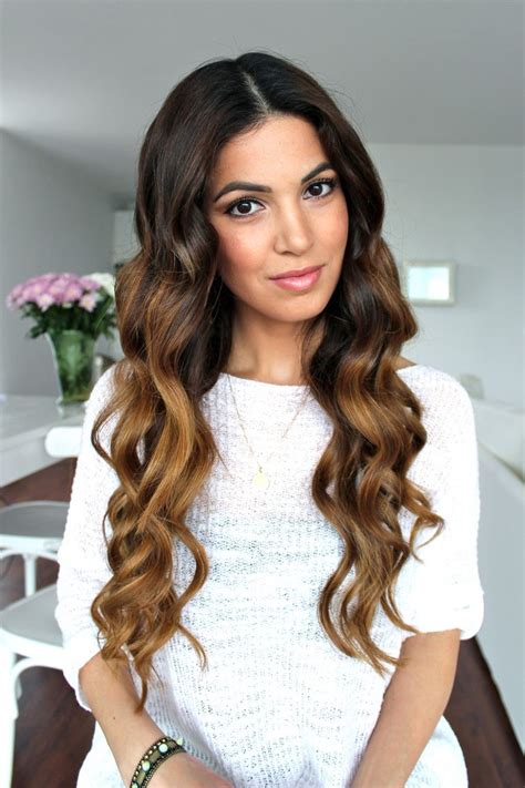 Soft Bouncy Curls Tutorial — Negin Mirsalehi Hair Bouncy Curls Long