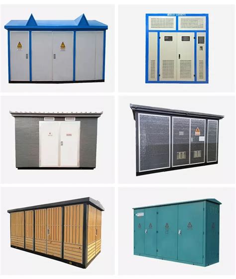 Yb Outdoor Electric Prefabricated Substation With High And Low