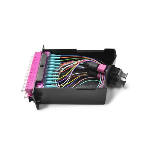 12 24 36 Fiber Optic MTP MPO To LC Cassette Module China MPO And Mpt