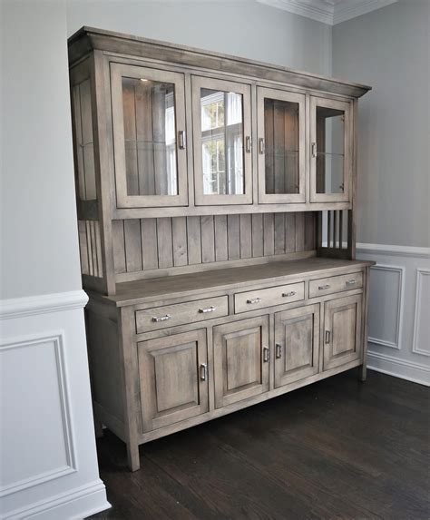 This Handmade Hutch Is Built From Solid Hard Maple And Stained In Our