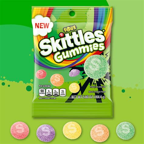 Skittles Sour Gummies Peg Pack 58oz Skittles®