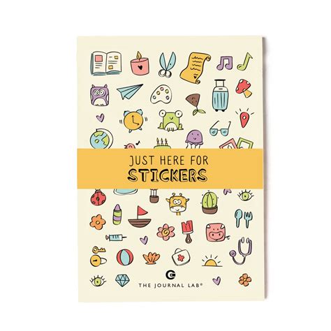 50+ cute sticker for journal to add personality to your pages