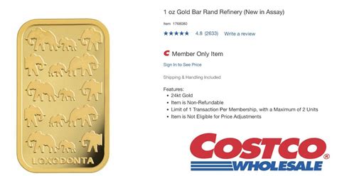 Costco's Gold Bars, Explained