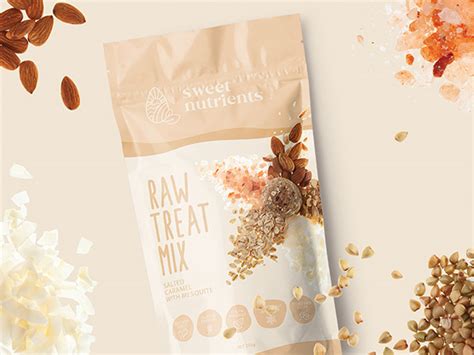 Sweet Nutrients Health Sweet Treats Packaging Design