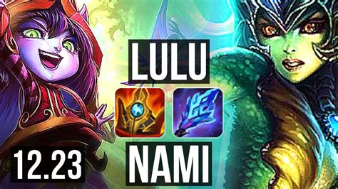 Lulu Lucian Vs Nami Draven Sup Winrate Godlike