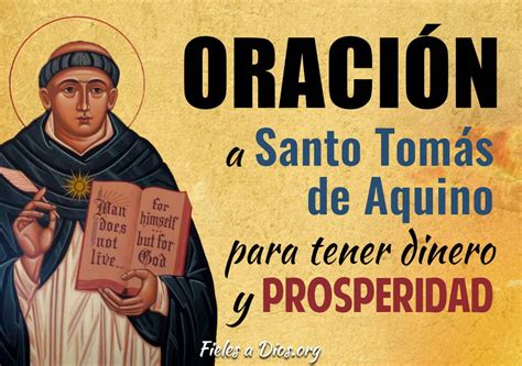 Oraci N A Santo Tom S De Aquino Para Tener Dinero Y Prosperidad