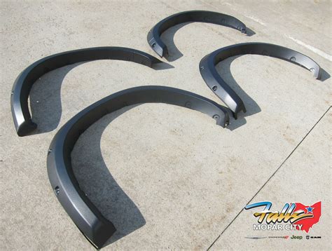 2009 2019 Dodge Ram 1500 DS Black Direct Fit Fender Flare Kit MOPAR OEM