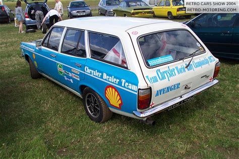 Hillman Avenger Estate Retro Cars Show 2004 Retro Motoring