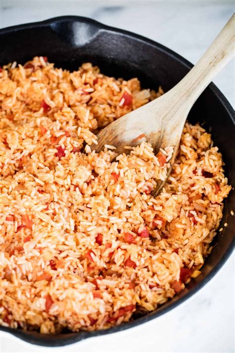 Easy One Pot Mexican Rice Spanish Rice I Heart Naptime Mexican Rice Easy Mexican Rice