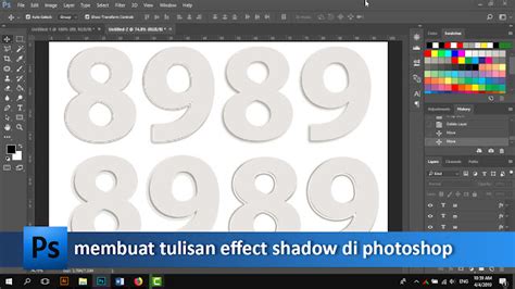 Dicky Tutorial CARA MEMBUAT EFEK SHADOW DI PHOTOSHOP