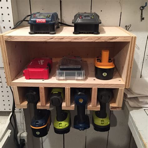 Drill Storage Shelf Plans At Peter Williams Blog