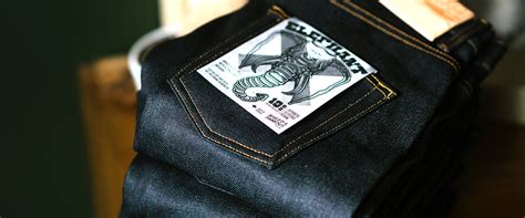 Naked Famous Elephant X 19oz Denim James Dant Features