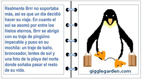 cuento Brr el pingüino friolento YouTube