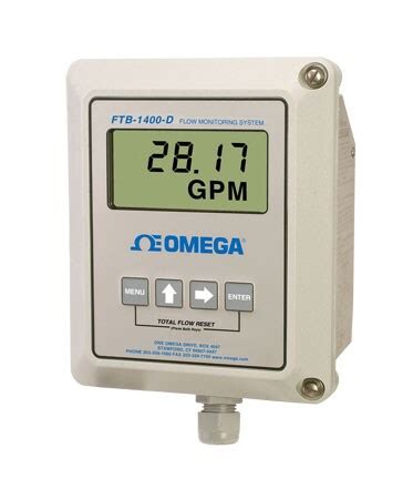 FTB 1400 D Series Flow Monitor Digital Displays Omega Engineering