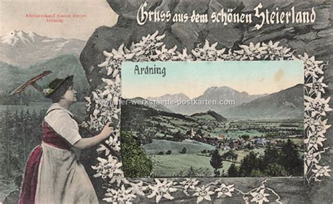 Ardning Collage 1914 Wiener Werkstätte Postkarten