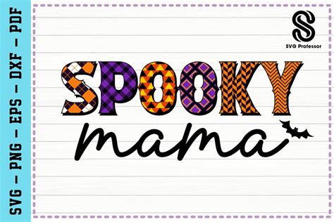 Spooky Mama Halloween Svg Graphic By Svg Professor Creative Fabrica