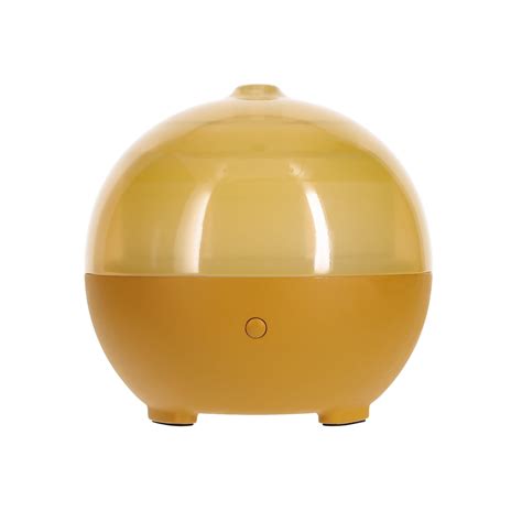 Mainstays Ml Ultrasonic Aroma Oil Diffuser Tinted Yellow Glass